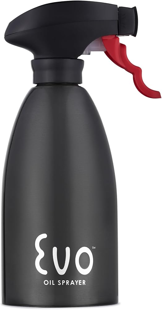 Evo Stainless Oil Sprayer — 16 oz (Black)